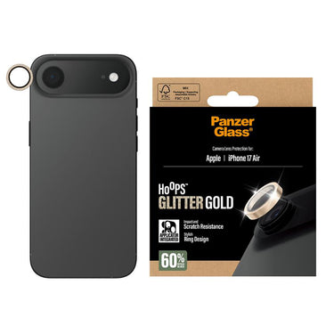 PanzerGlass Hoops Lens Protector for iPhone Air - Glitter Gold